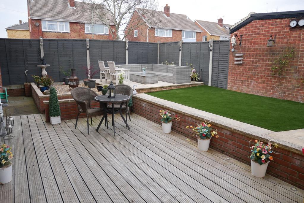 Rear garden