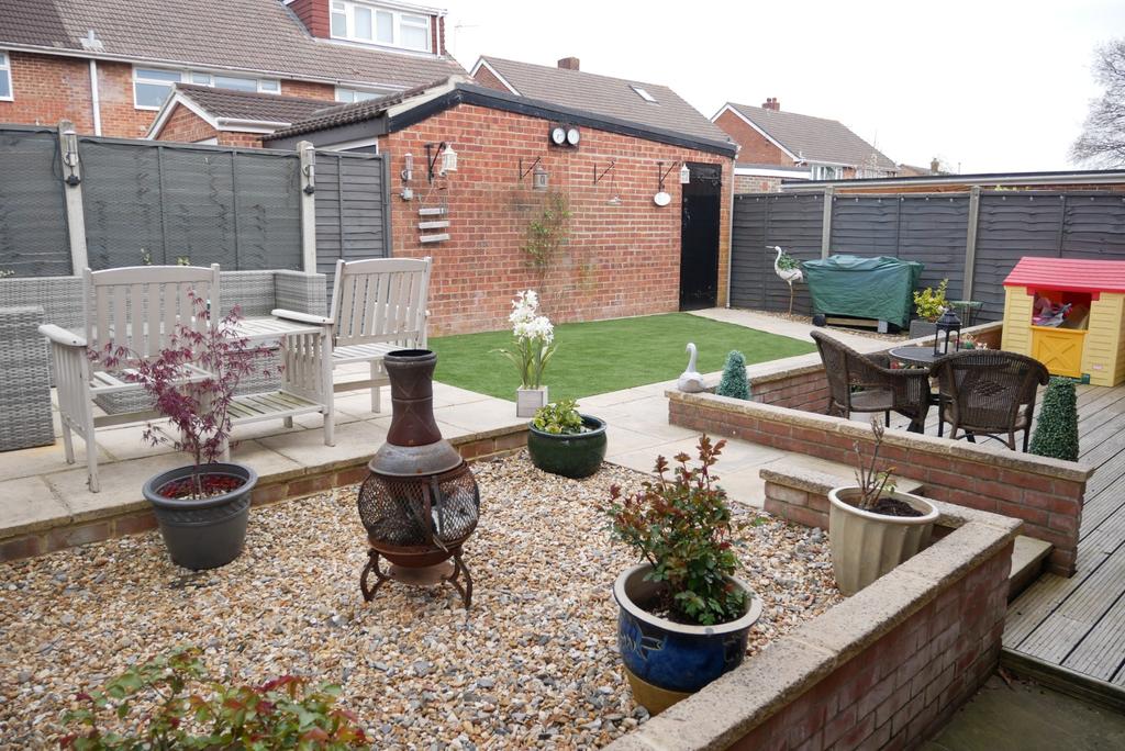 Rear garden