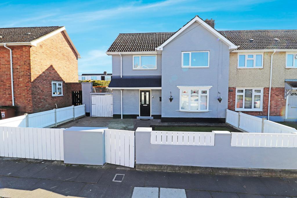 Moffatt Road, Hartlepool, TS25 3 bed end of terrace house £110,000