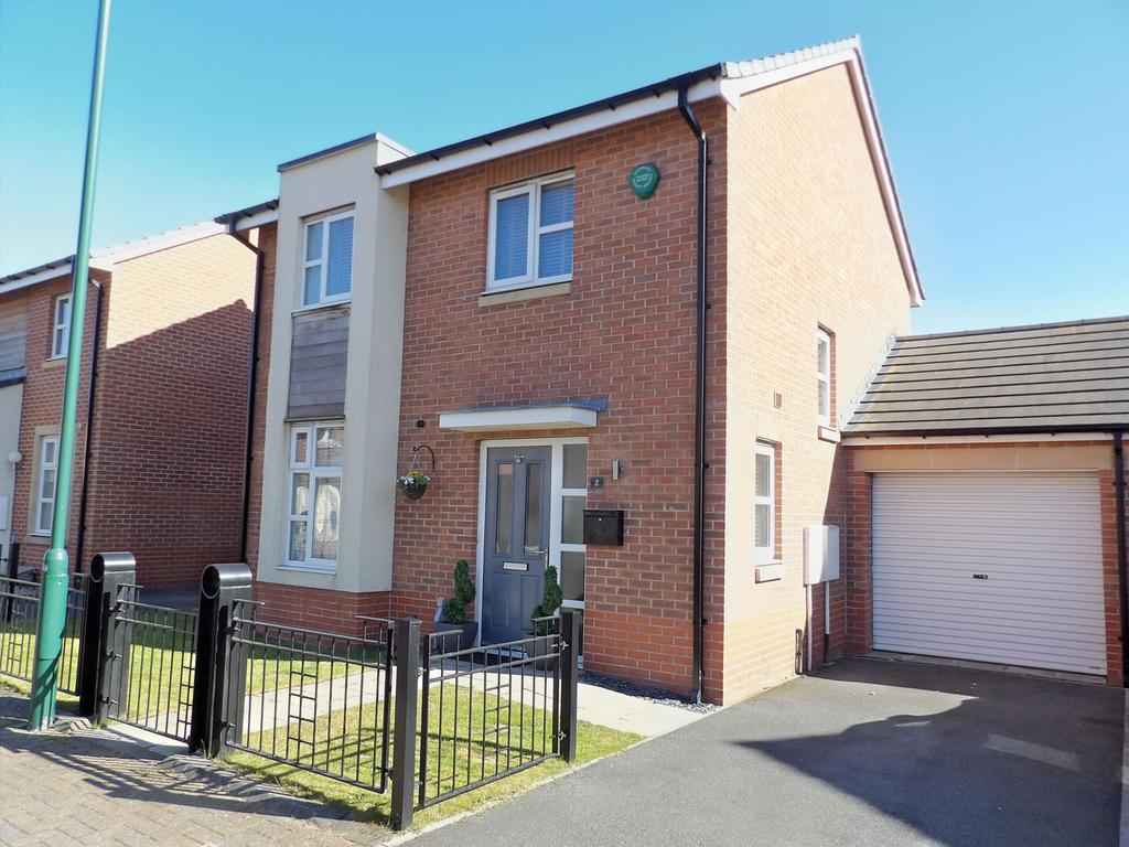 Cherry Tree Walk, Cleadon Vale, South Shields, Tyne and Wear, NE34 8PG 3 bed detached house for