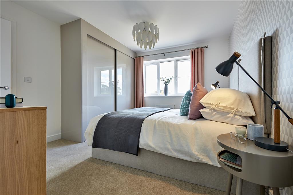 Main bedroom with built in storage