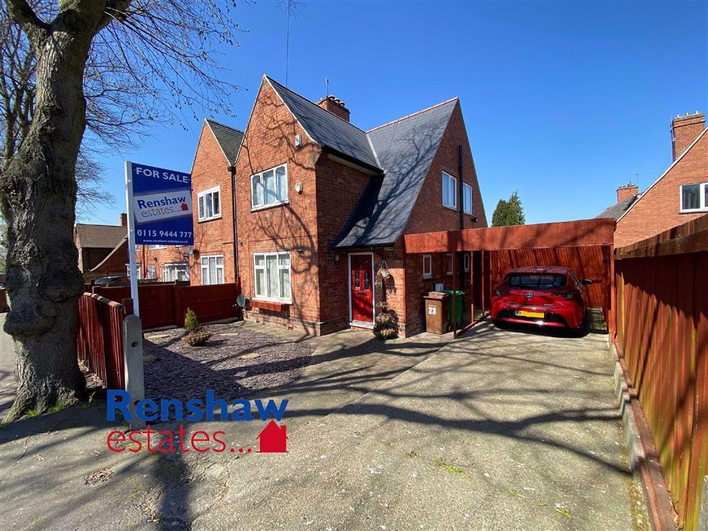Laxton Avenue, Bulwell, Nottingham 3 bed semidetached house £125,000