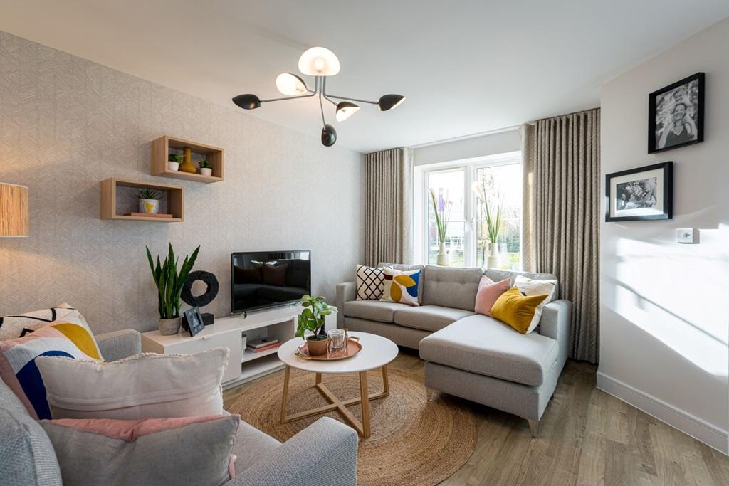 A bright and airy layout offers space for family life
