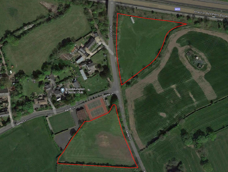 Lower Bartle, Preston, Lancashire PR4 0RR Land for sale