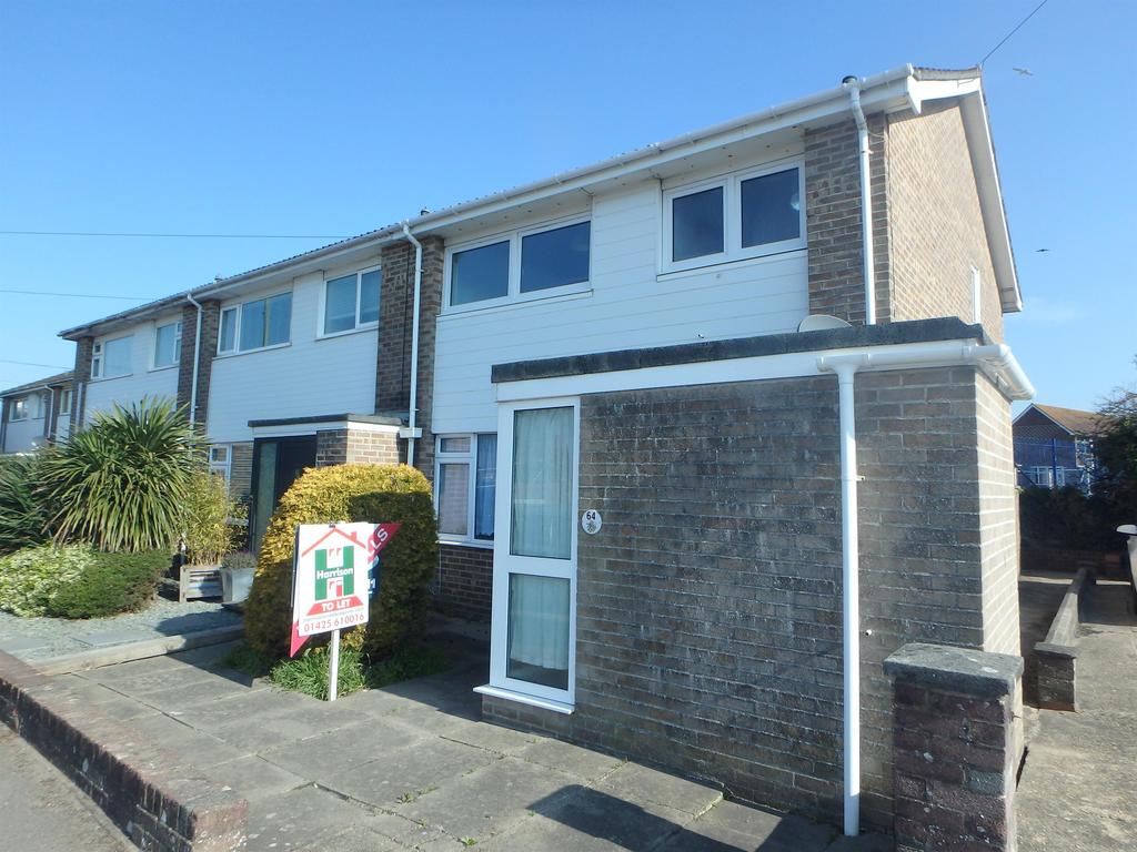 Lymington Road, New Milton, BH25 6PZ 3 bed end of terrace house £