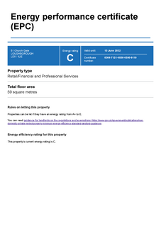 Property to rent, 51 Churchgate Loughborough Leicestershire