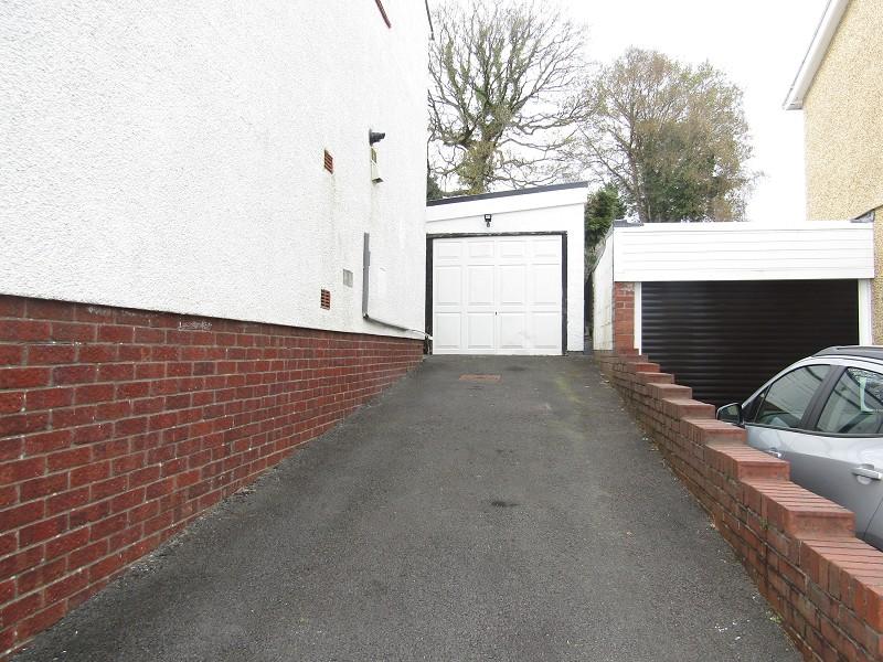 Driveway and garage