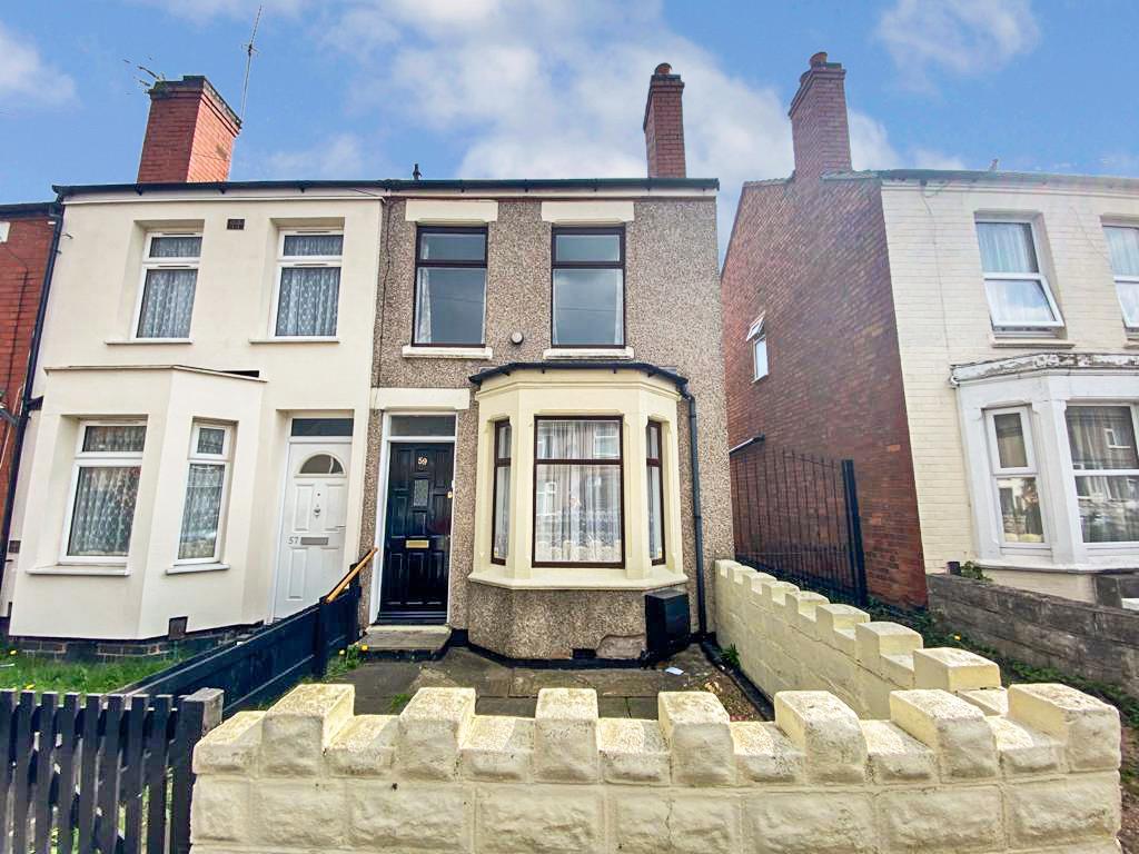 Arbury Avenue, Foleshill, Coventry, CV6 6FD 2 bed end of terrace house