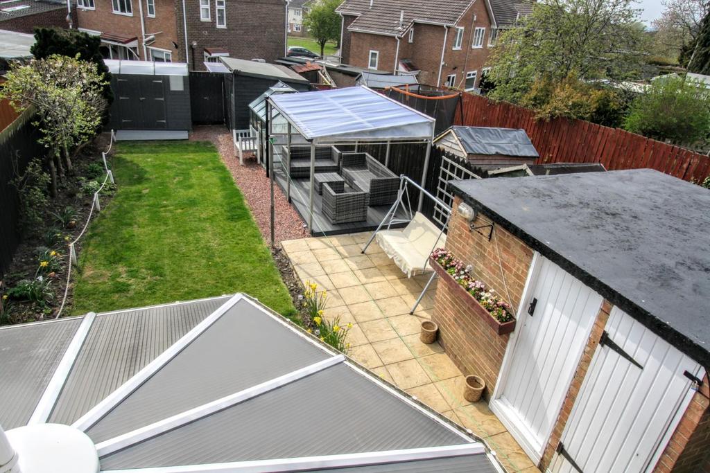Rear garden