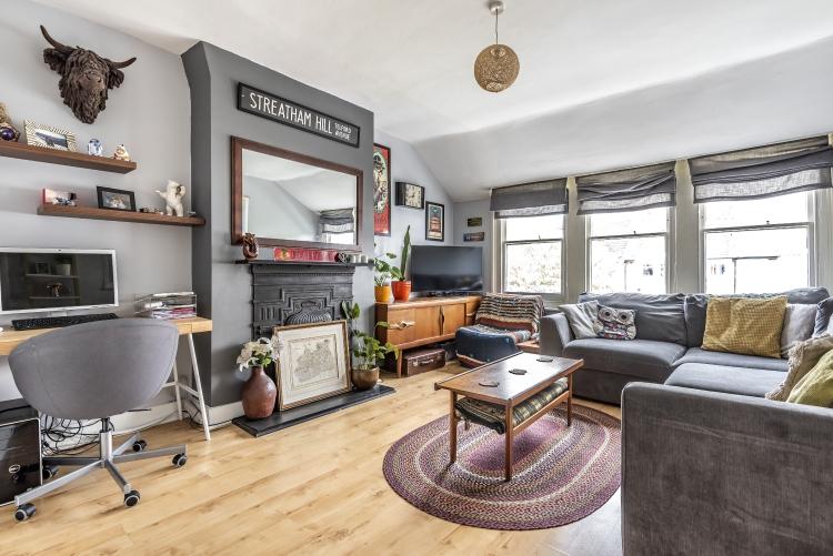 Salford Road Telford Park SW2 1 bed flat £1,250 pcm (£288 pw)