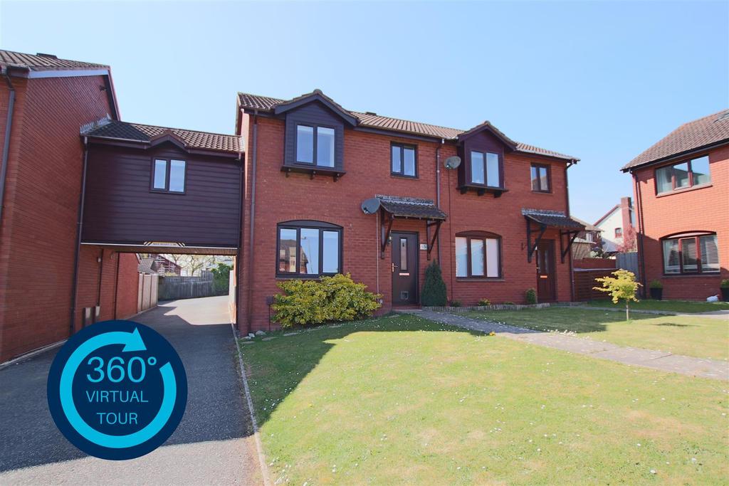 Pinwood Meadow Drive, Exeter 3 bed semidetached house £260,000