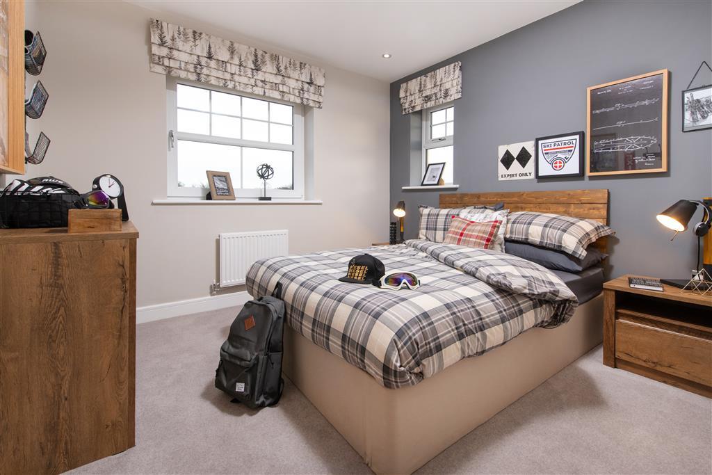Actual image of the Langdale showhome at Heathfield Farm