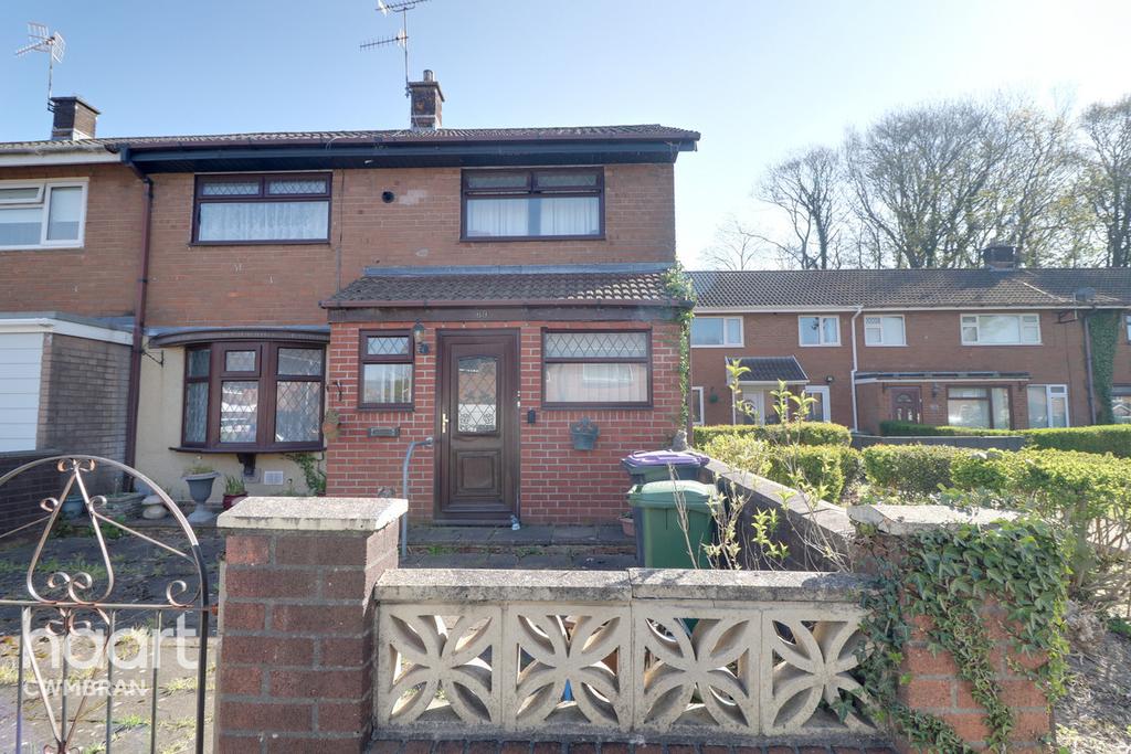 Beaumaris Drive, Cwmbran 2 bed end of terrace house £130,000