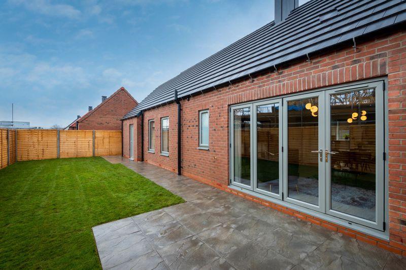 Rear garden and...