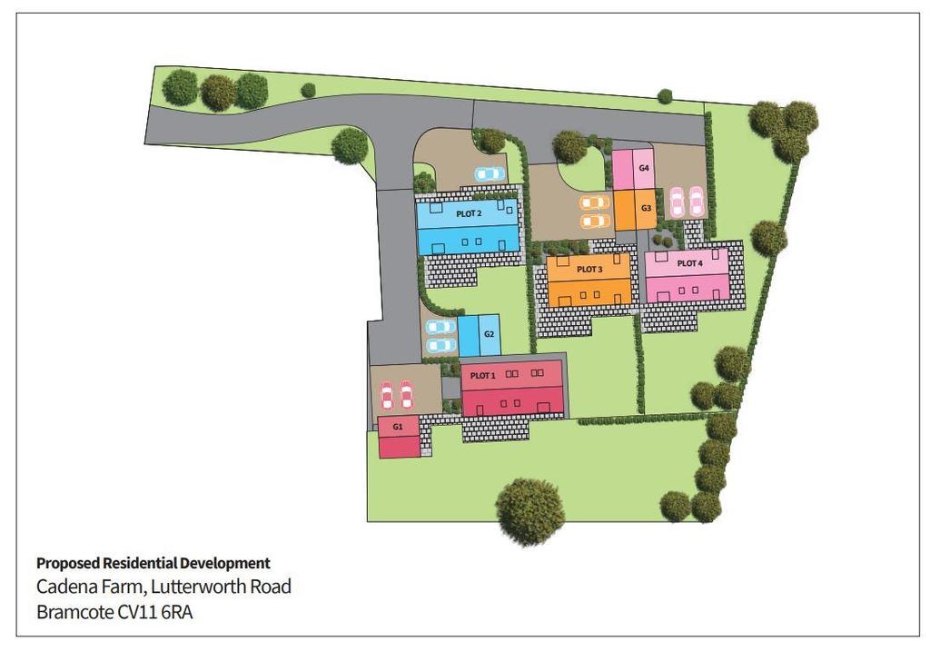 Plot 2 Cadena View, off Lutterworth Road, Bramcote, Nuneaton. CV11 6RA