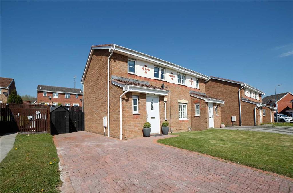 Poplar Way, Carfin, Motherwell 2 bed semidetached house £124,995
