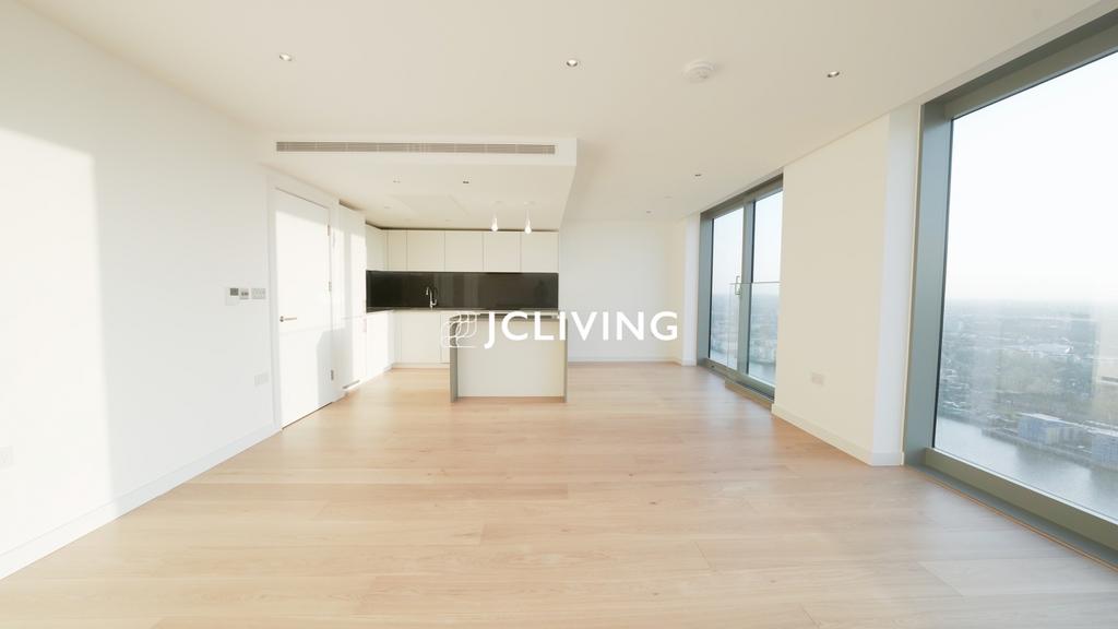Landmark Pinnacle, E14 9GU 2 bed flat £2,600 pcm (£600 pw)