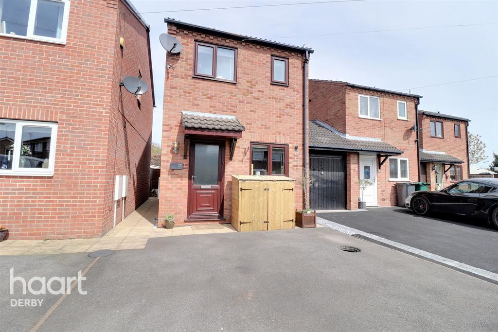 Mercia Drive, Willington 2 bed link detached house £180,000