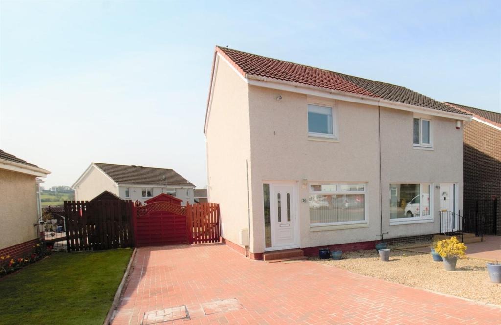 Barbeth Way, Cumbernauld, Glasgow 2 bed semidetached house £133,000
