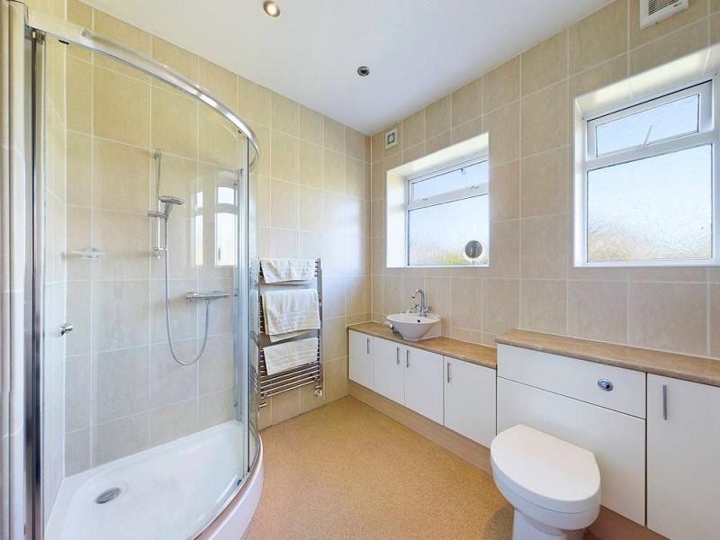 Ground floor shower room