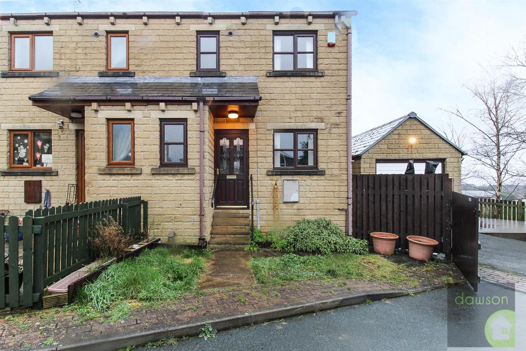 Bradley View, Holywell Green, Halifax 2 bed semidetached house £180,000