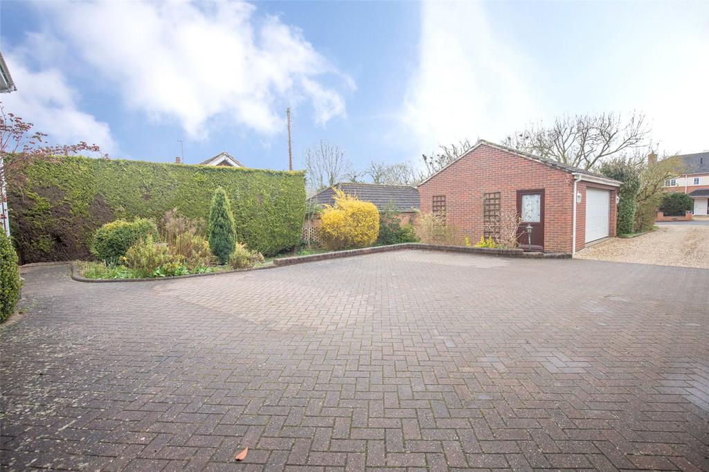 Driveway and Garage