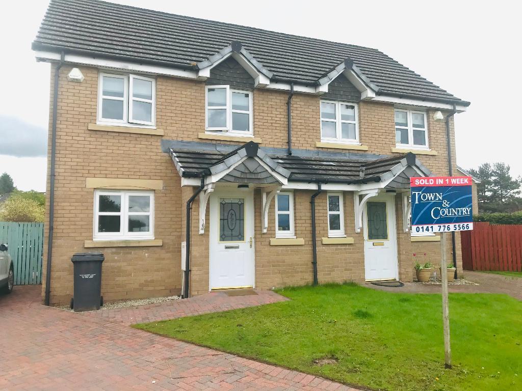 Brown Court, Stepps, G33 6FD 3 bed semidetached house £175,000