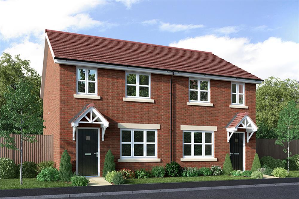 Plot 124, Overton at Chalgrove Meadow, Monument Road OX44 3 bed semi