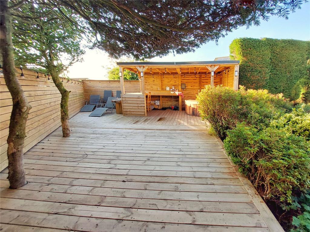 Rear Covered Patio