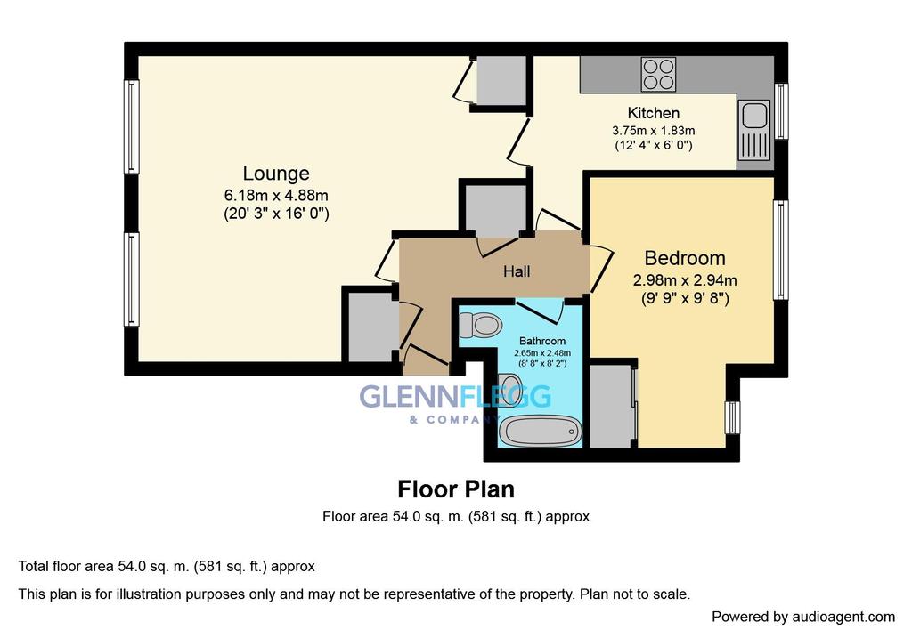 Rochford Gardens, Slough 1 bed flat £850 pcm (£196 pw)