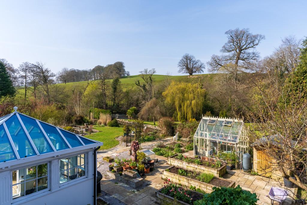 West Garden Drone View