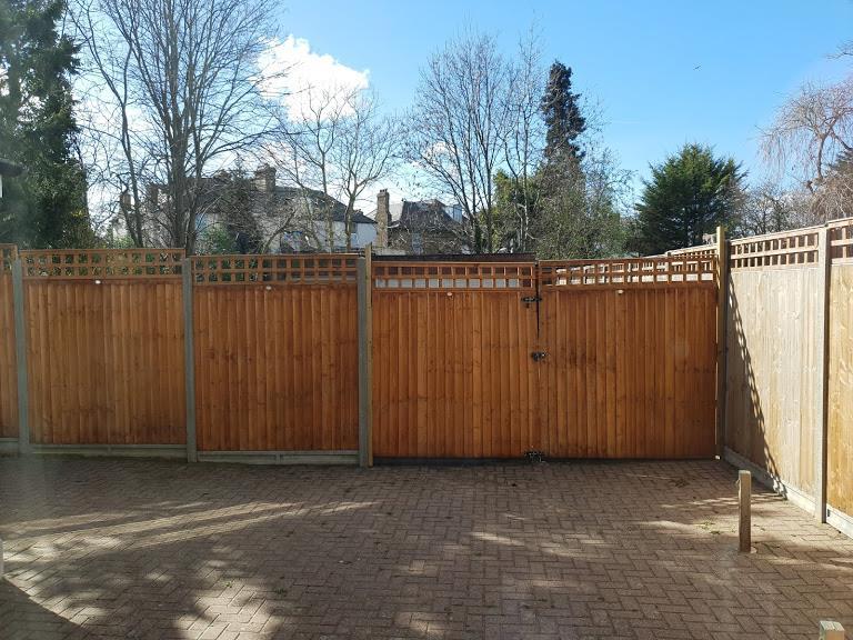 Rear garden