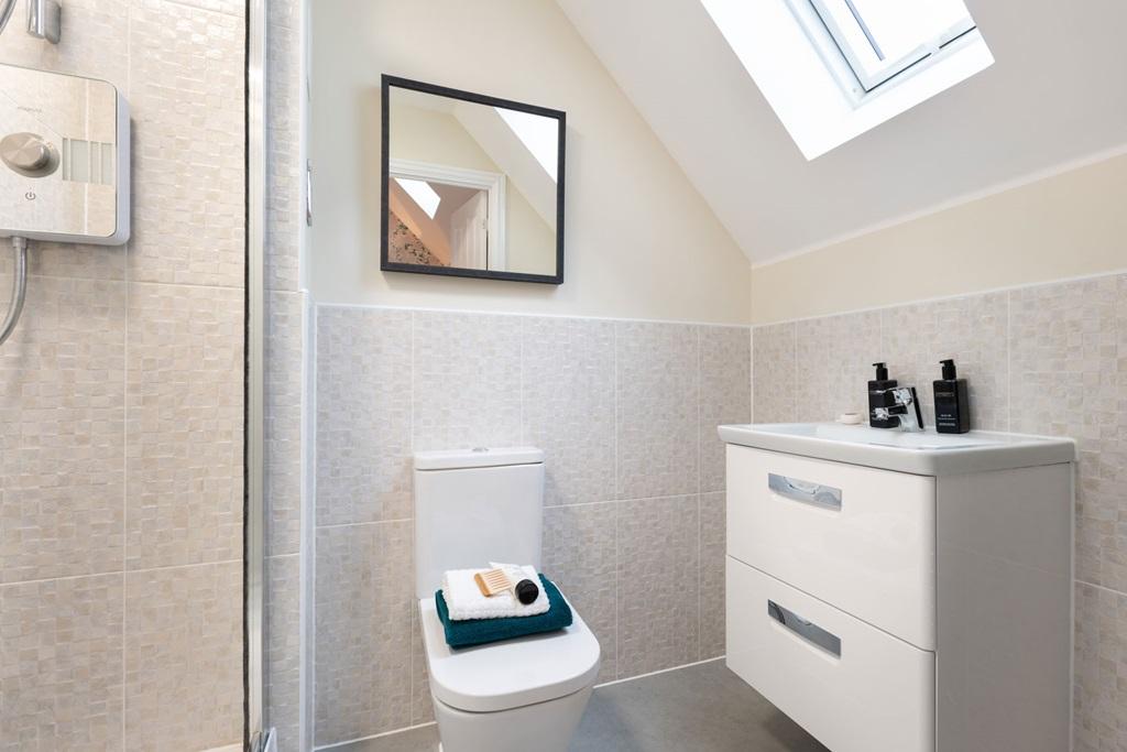 Ensuite to bedroom 1 of The Colton