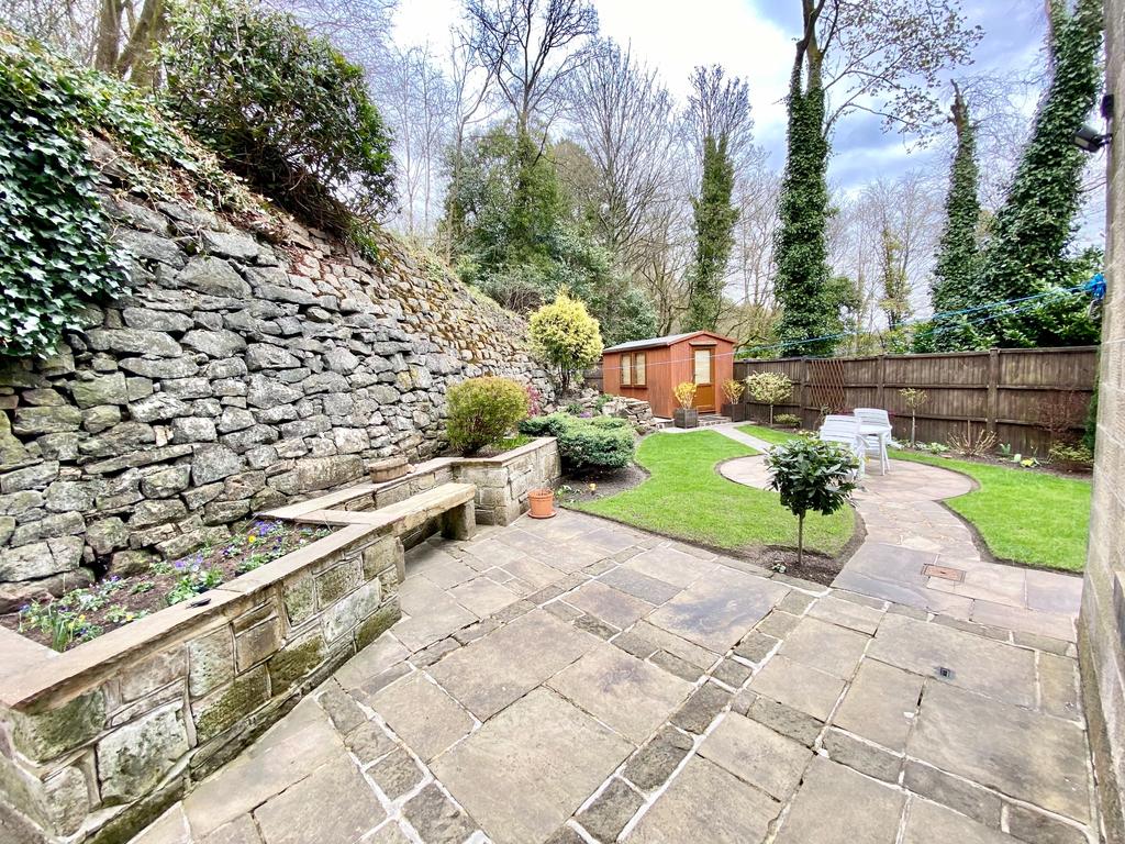 Rear patio