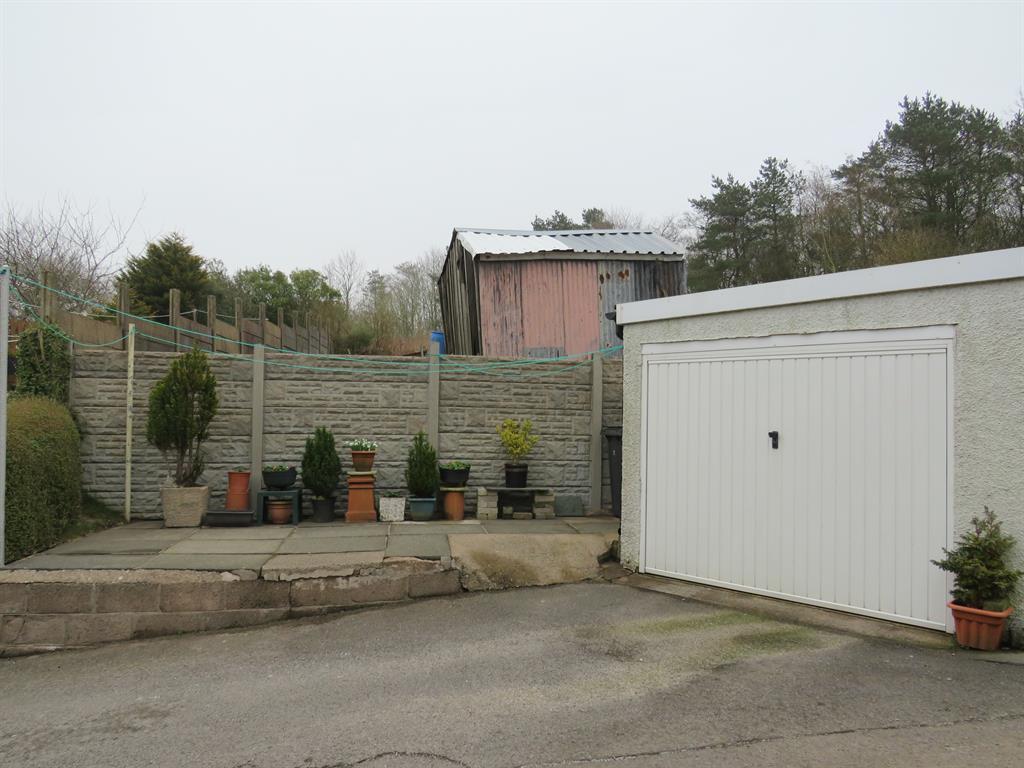 Garage and Patio