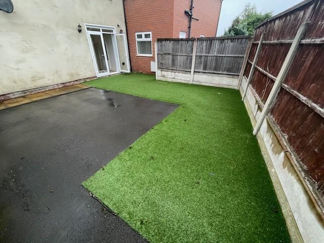 Enclosed rear garden