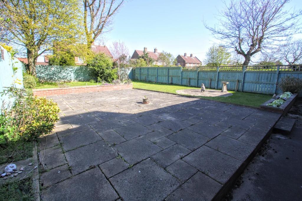Rear garden