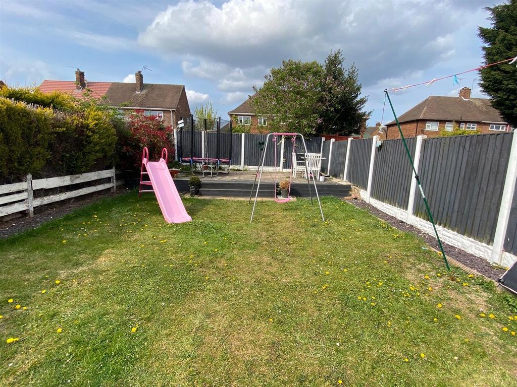 Rear garden
