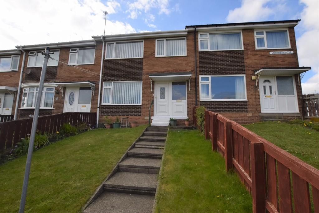 Coates Close, Stanley, Co. Durham 3 bed terraced house £69,950