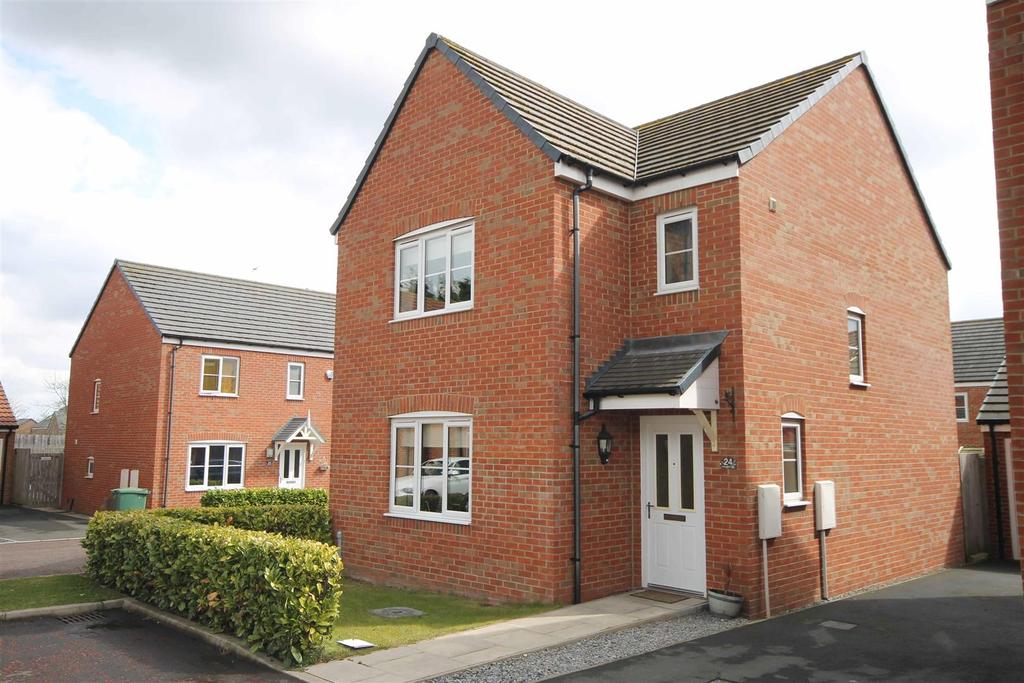 Wheatfield Road, Westerhope, Newcastle Upon Tyne 3 bed detached house £210,000