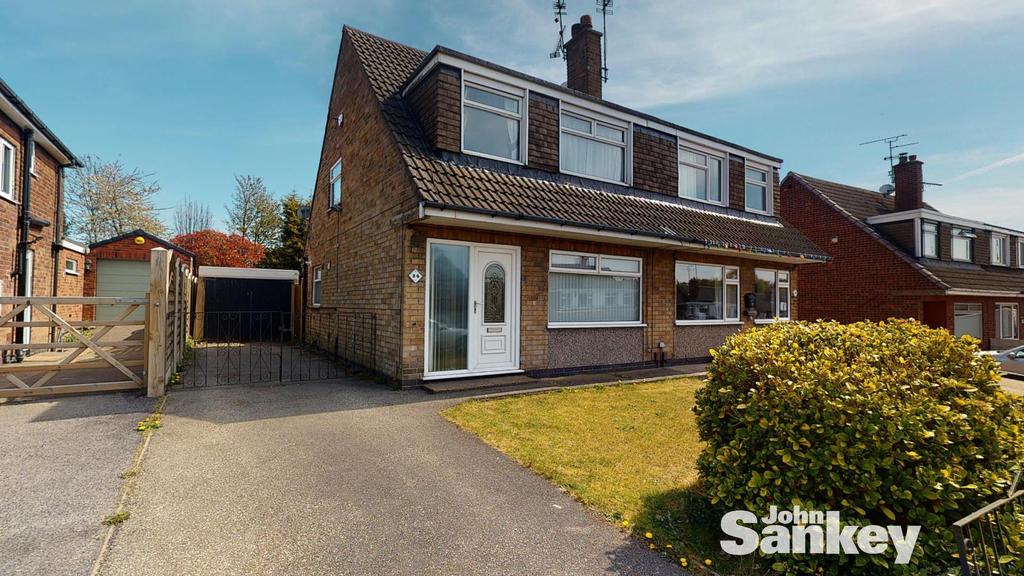 Ling Forest Road Mansfield 3 Bed Semi Detached House For Sale £145000