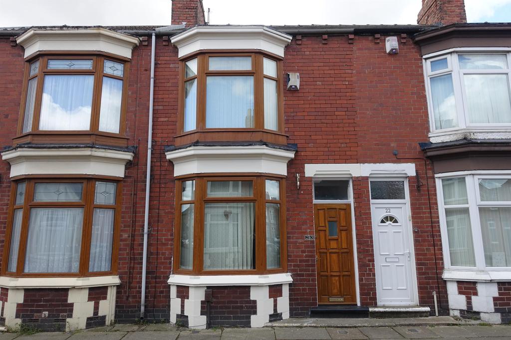Clive Road, Middlesbrough, TS5 6AG 3 bed terraced house £549 pcm (£