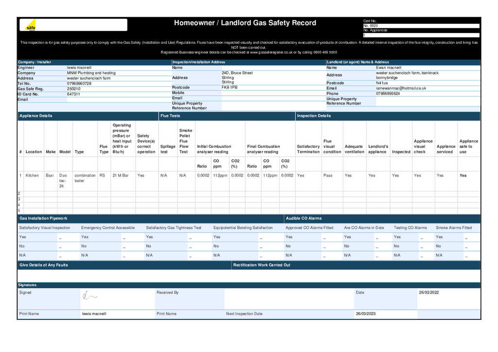 EPC Certificate