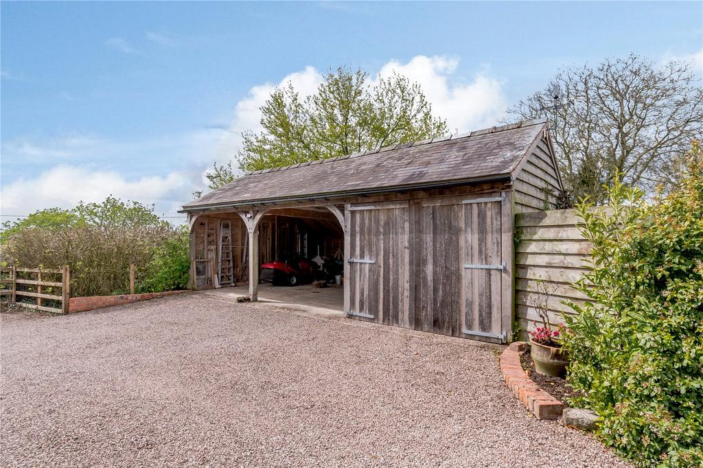 Double Open Garage