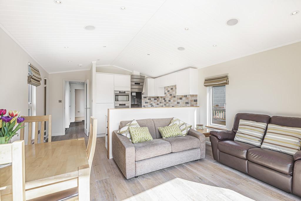 Open plan living area