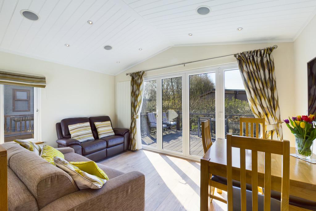 Open plan living area