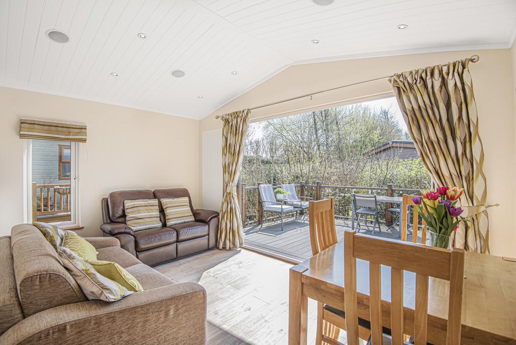 Open plan living area