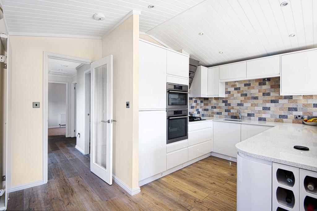 Open plan kitchen area