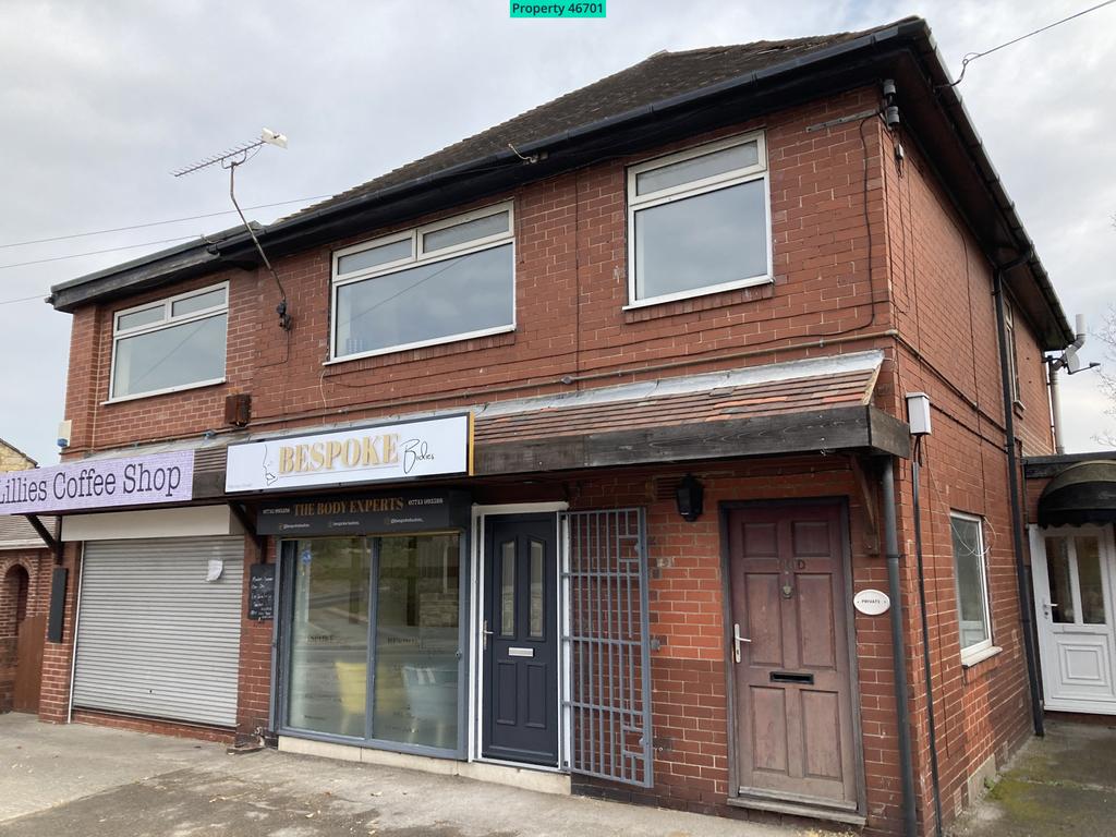 110D Main Street, Bramley, Rotherham, S66 3 bed flat £525 pcm (£121 pw)