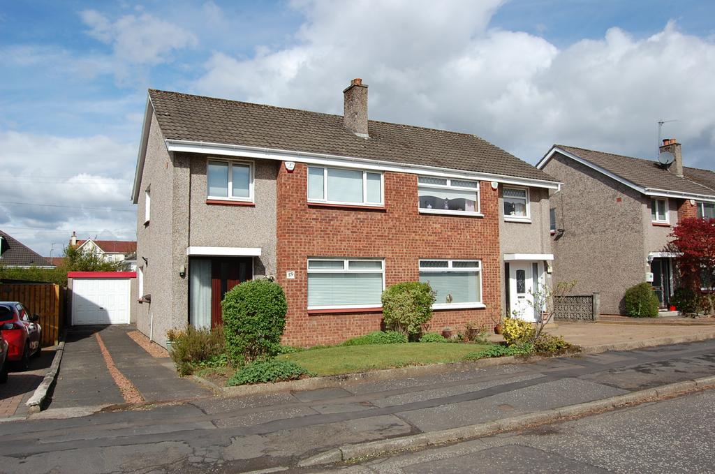 59 Ralston Drive, Crookston, Glasgow... 3 bed semidetached house £180,000